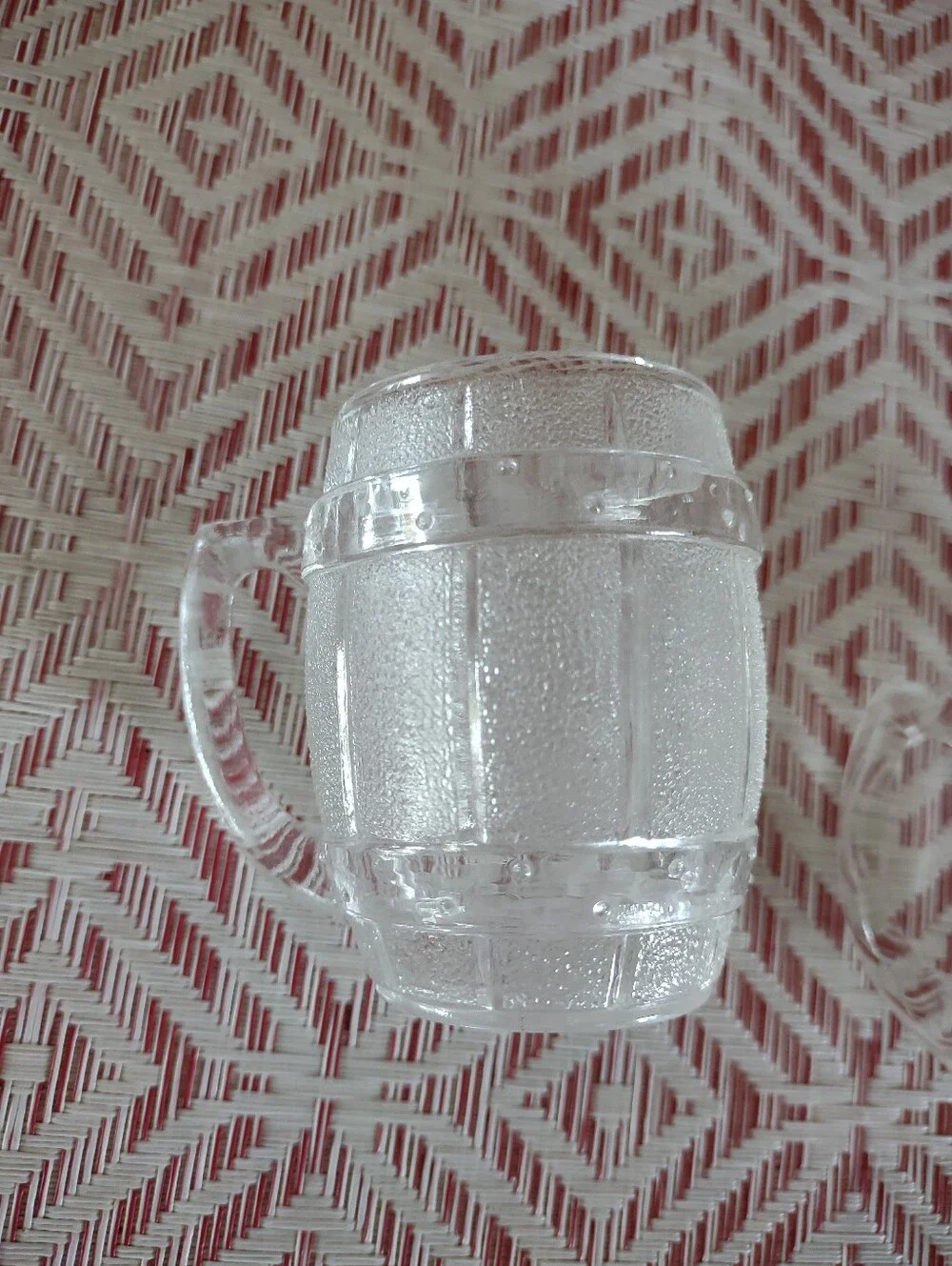 Clear Glass Barrel Mini Glasses Drinkware